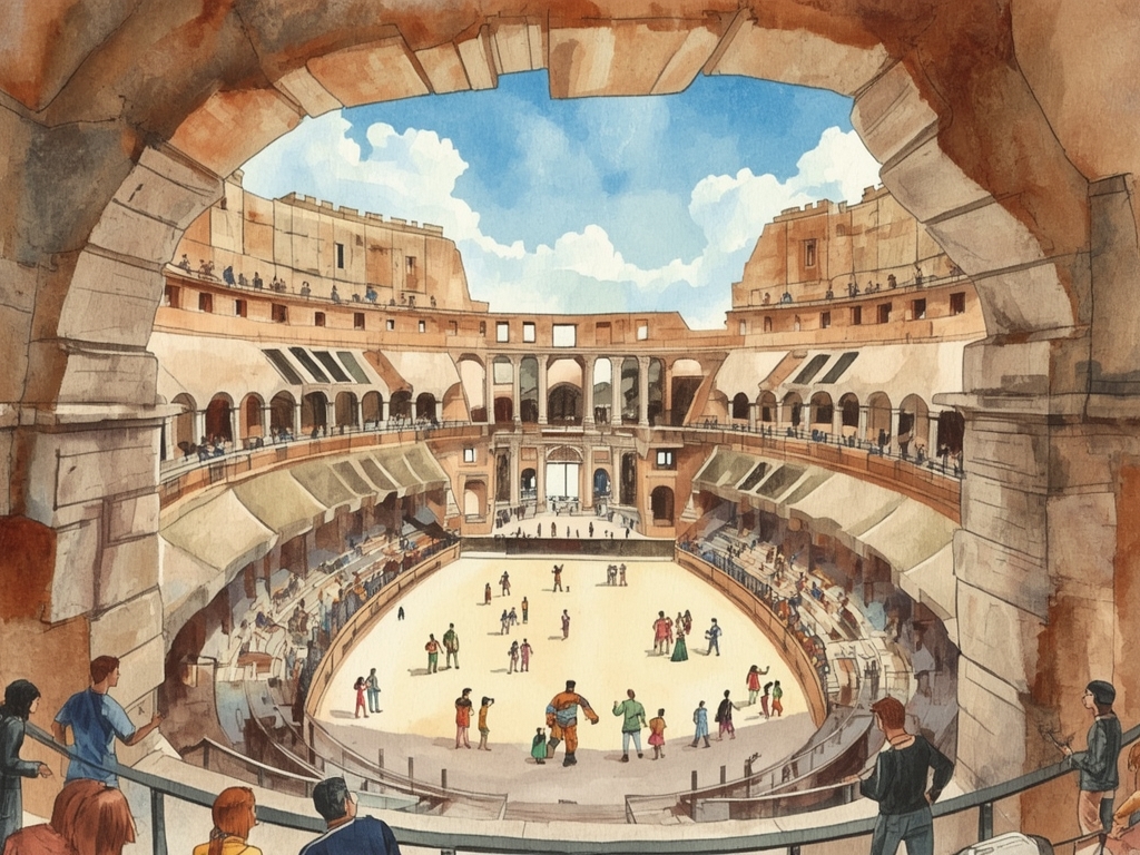The Colosseum as a “stone puzzle box” of hidden passages