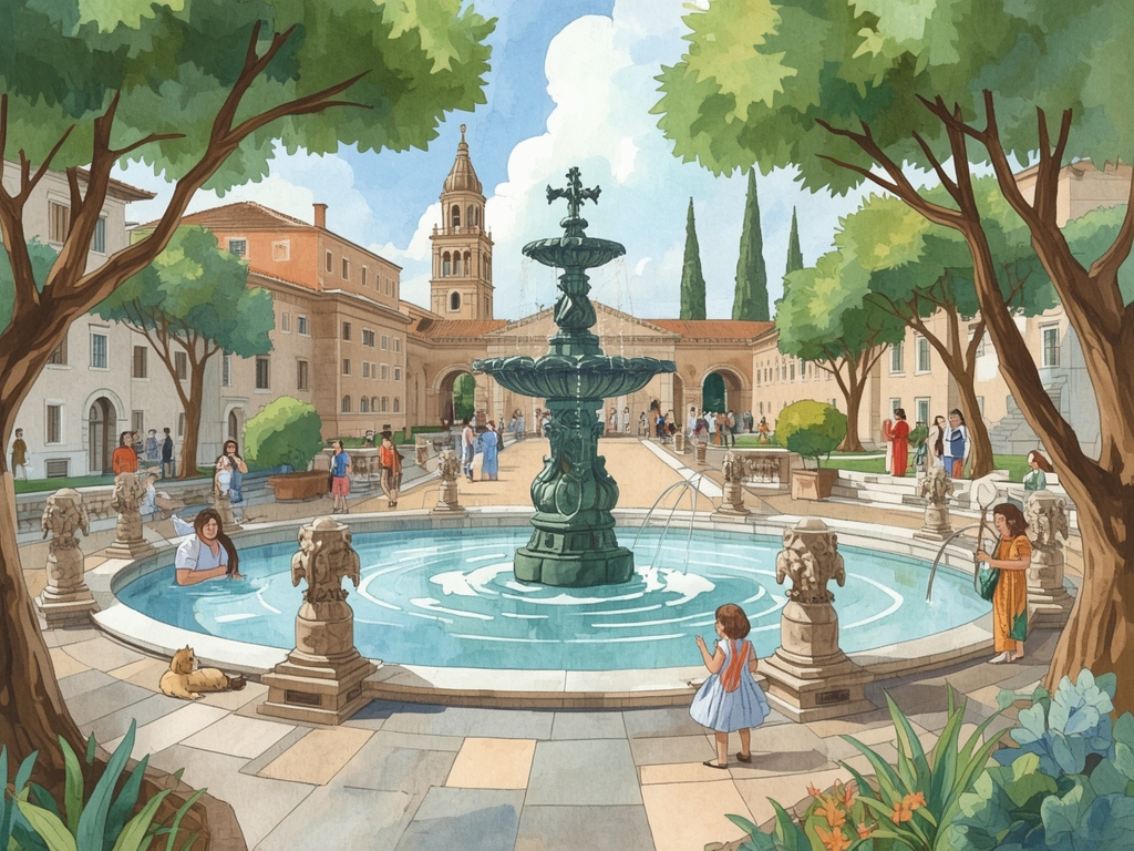 Aqua Virgo: the “shy water” that insists on helping