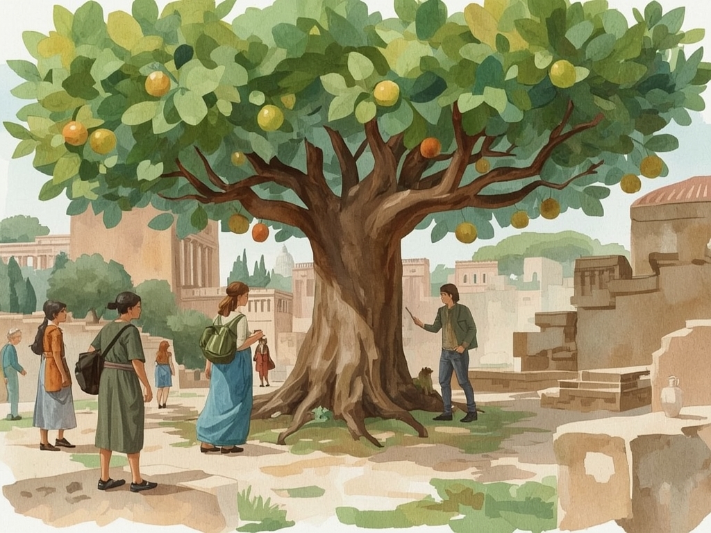 The fig tree that keeps Rome lucky