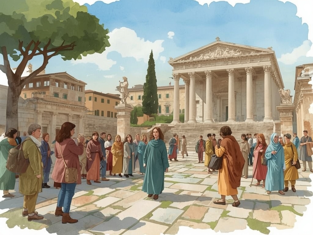 The ‘talking stones’ of the Rostra