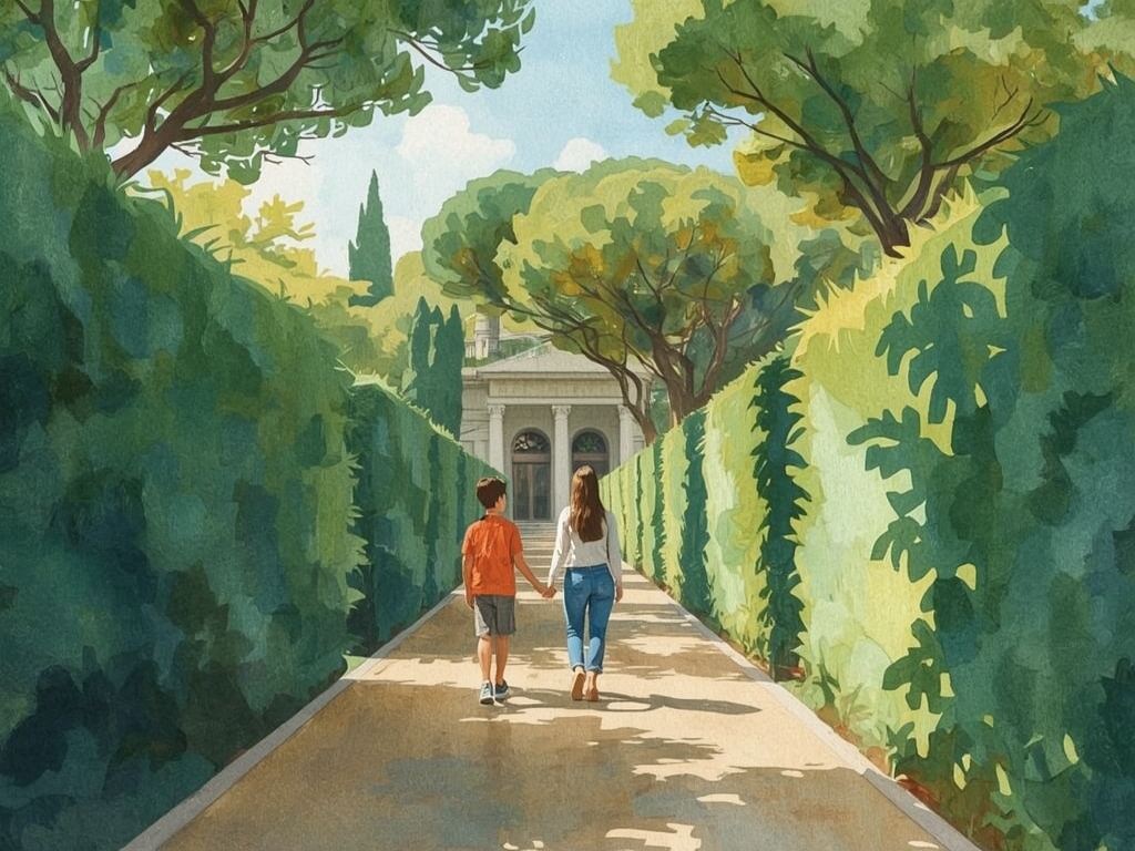 Le siepi sussurranti dei Giardini di Villa Borghese