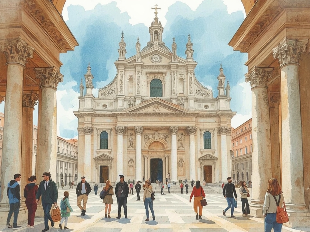 „Santa Maria Maggiore“ als die Basilika, die sich immer wie eine große Ankunft anfühlt
