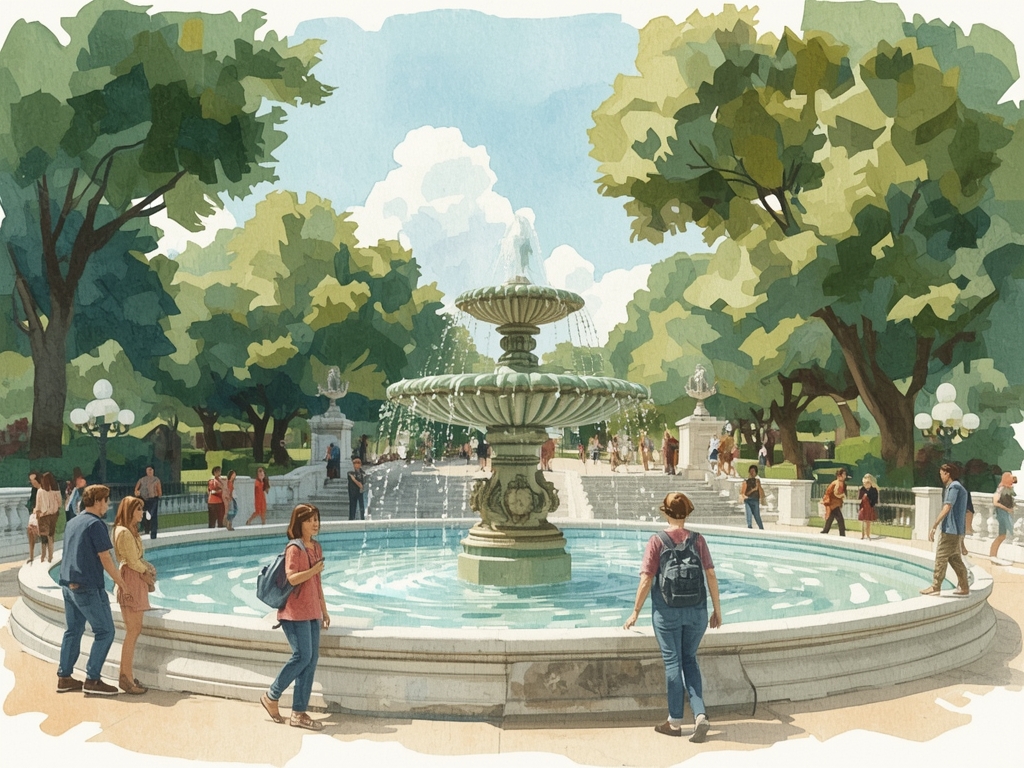 The “Secret Speech” of the Talking Fountain