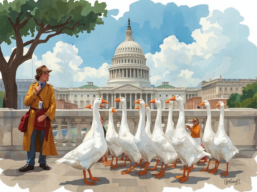 The Capitoline Geese: Rome’s “Official Alarm Team”