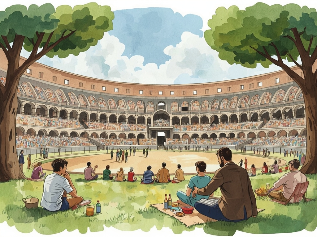 Rome’s Biggest Picnic "Stands"